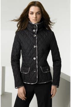 burberry jacke damen regenbogen|Burberry quilted jacket.